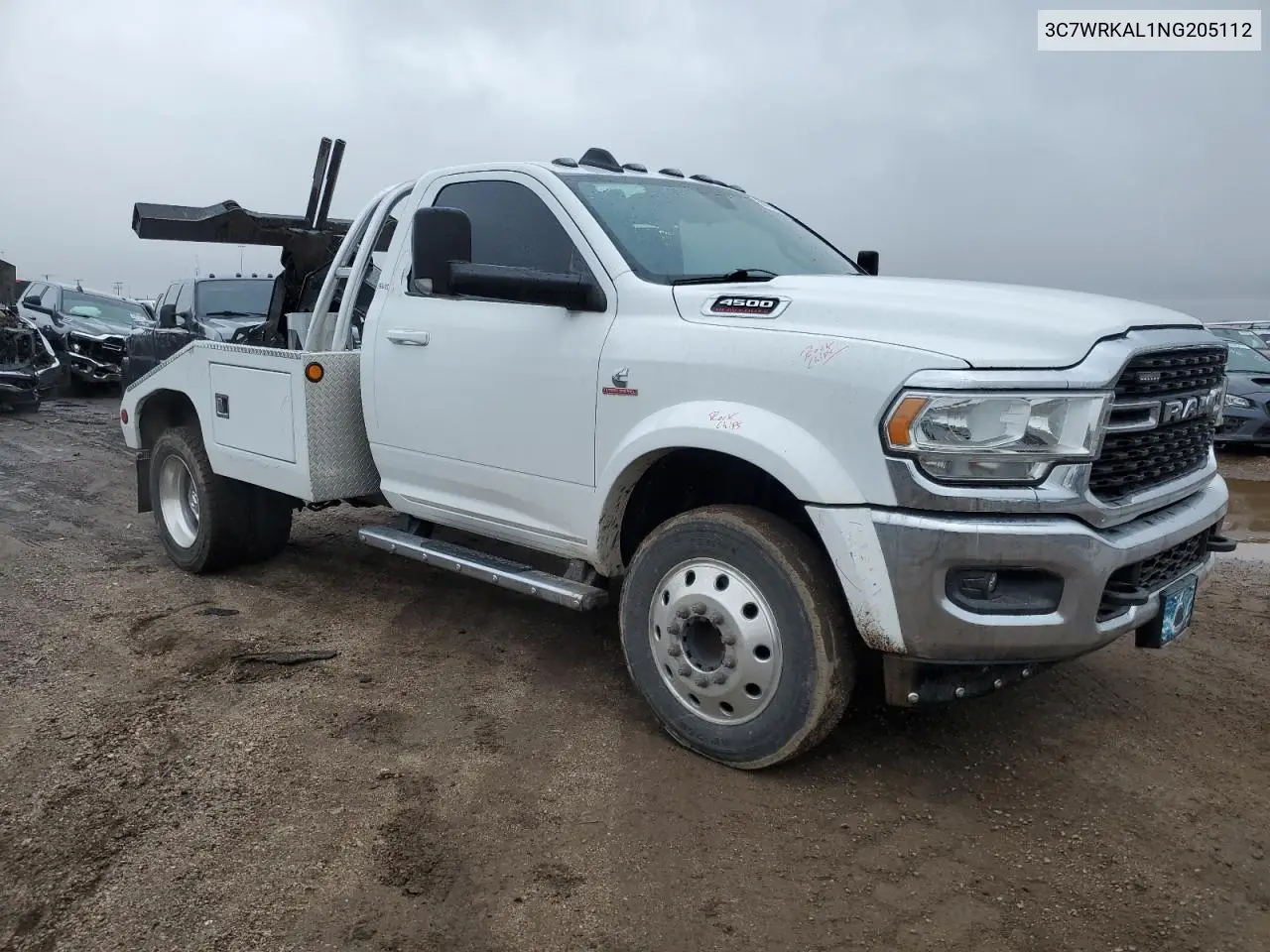 2022 Ram 4500 VIN: 3C7WRKAL1NG205112 Lot: 50241995