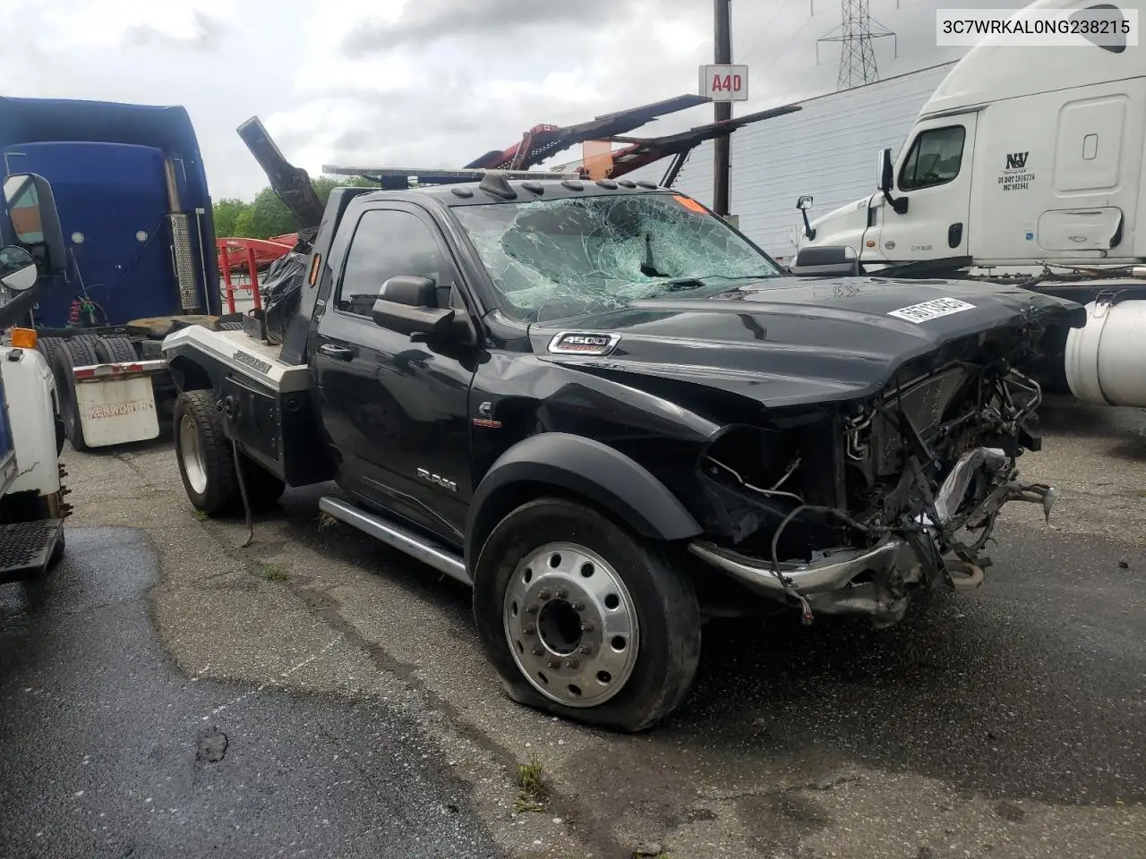 2022 Ram 4500 VIN: 3C7WRKAL0NG238215 Lot: 56713425