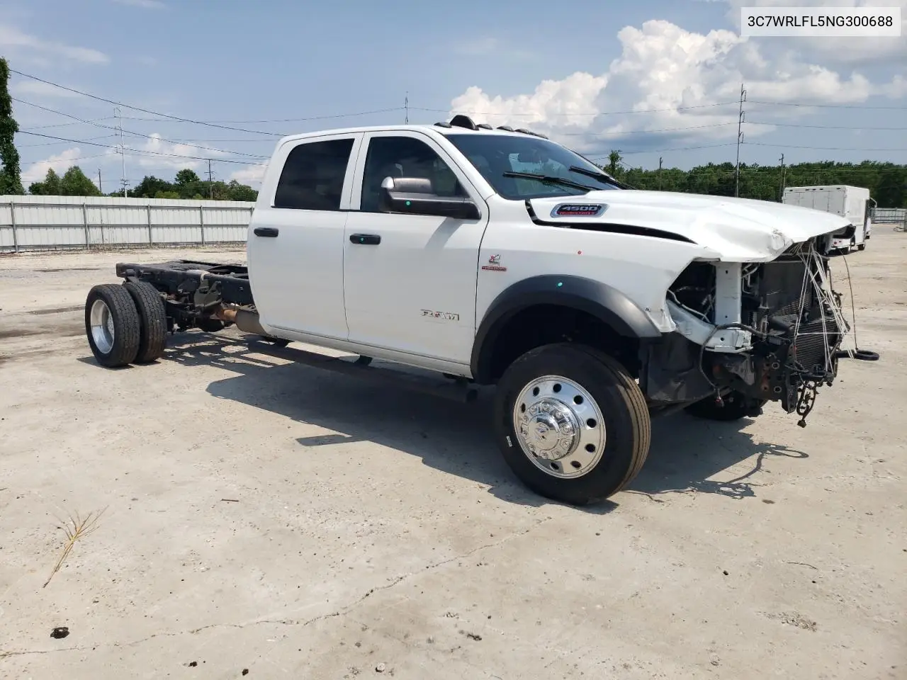 2022 Ram 4500 VIN: 3C7WRLFL5NG300688 Lot: 58393305