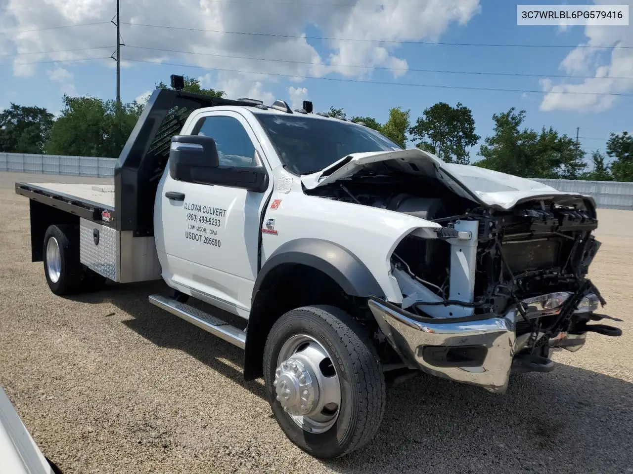2023 Ram 4500 VIN: 3C7WRLBL6PG579416 Lot: 62893185
