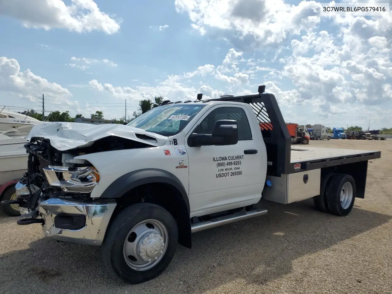 2023 Ram 4500 VIN: 3C7WRLBL6PG579416 Lot: 62893185