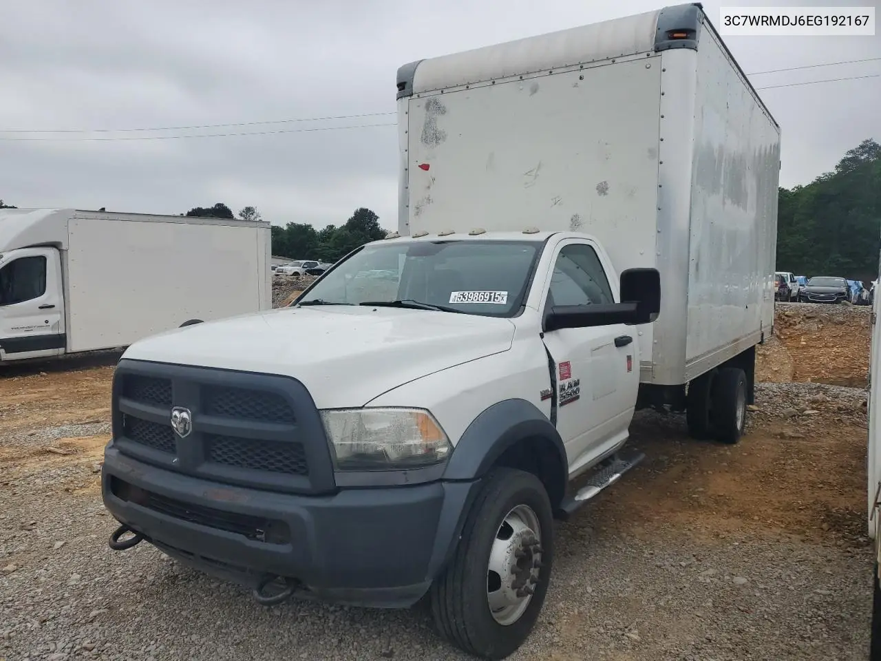 2014 Ram 5500 VIN: 3C7WRMDJ6EG192167 Lot: 53986915
