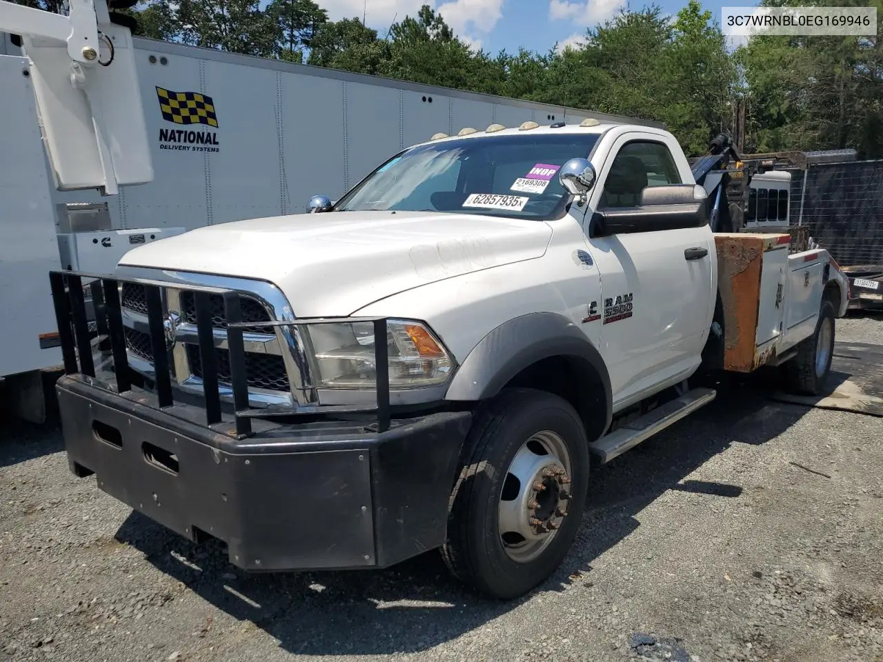2014 Ram 5500 VIN: 3C7WRNBL0EG169946 Lot: 62857935
