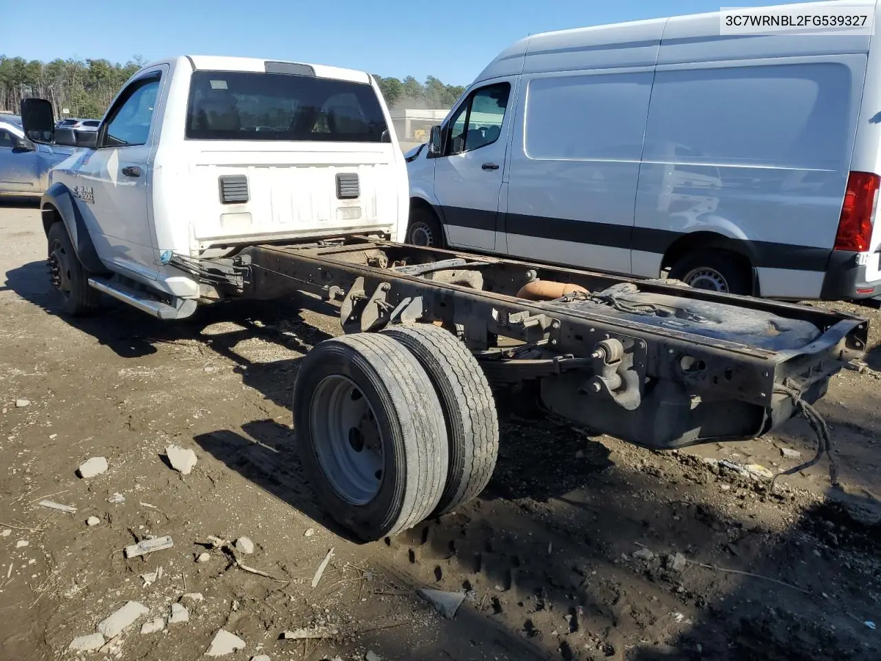 2015 Ram 5500 VIN: 3C7WRNBL2FG539327 Lot: 49327355