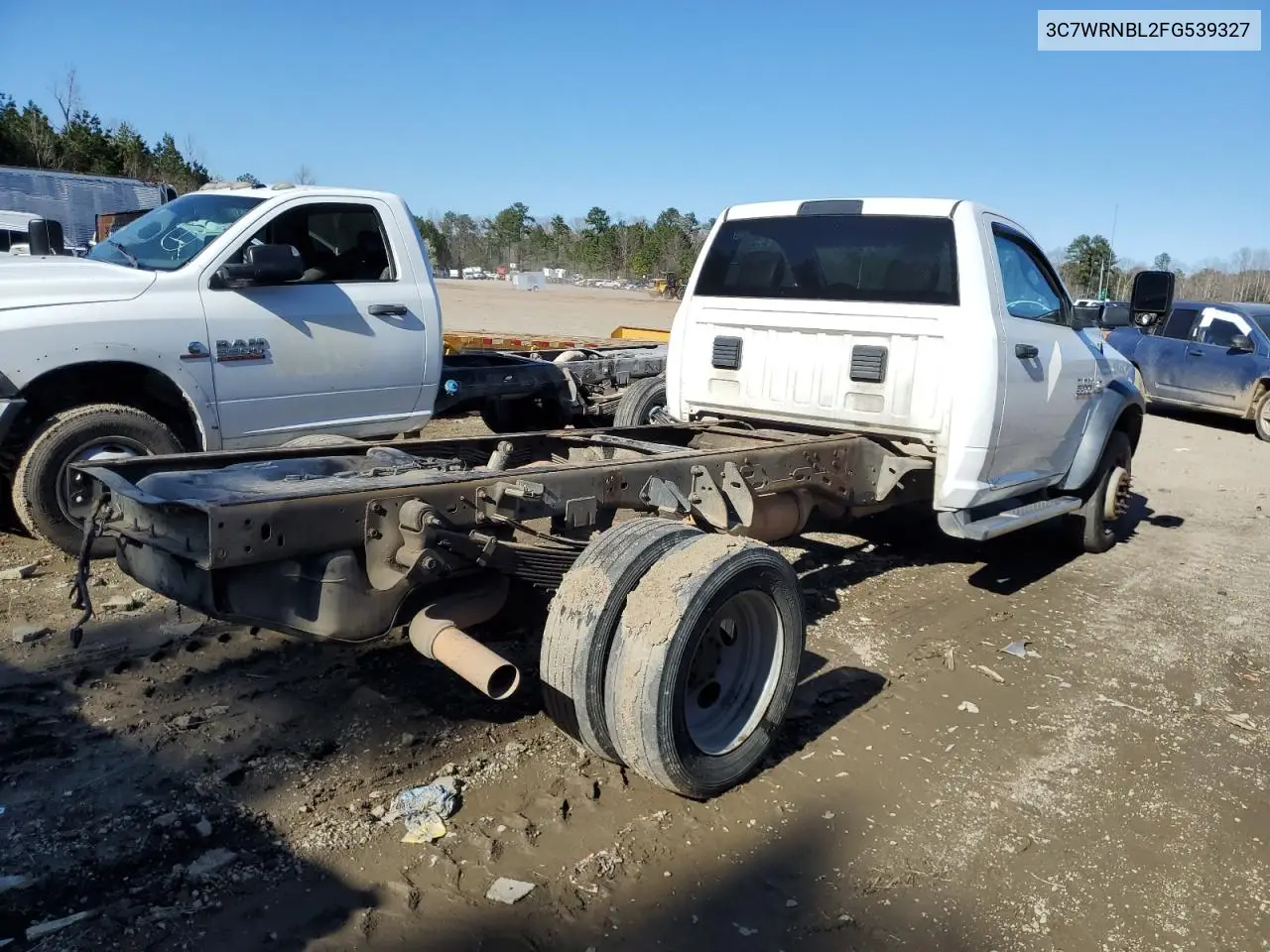 2015 Ram 5500 VIN: 3C7WRNBL2FG539327 Lot: 49327355