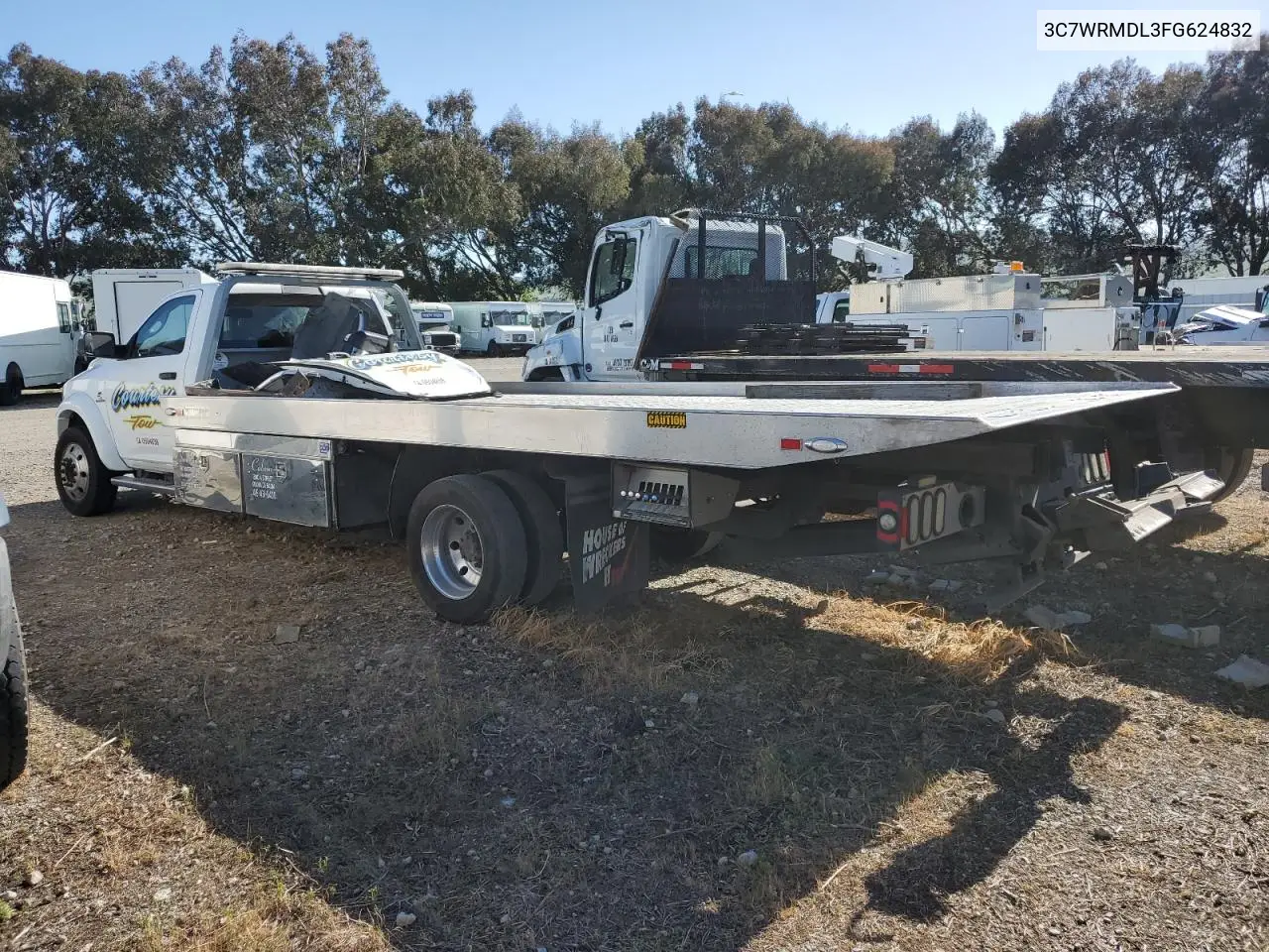 2015 Ram 5500 VIN: 3C7WRMDL3FG624832 Lot: 54011855