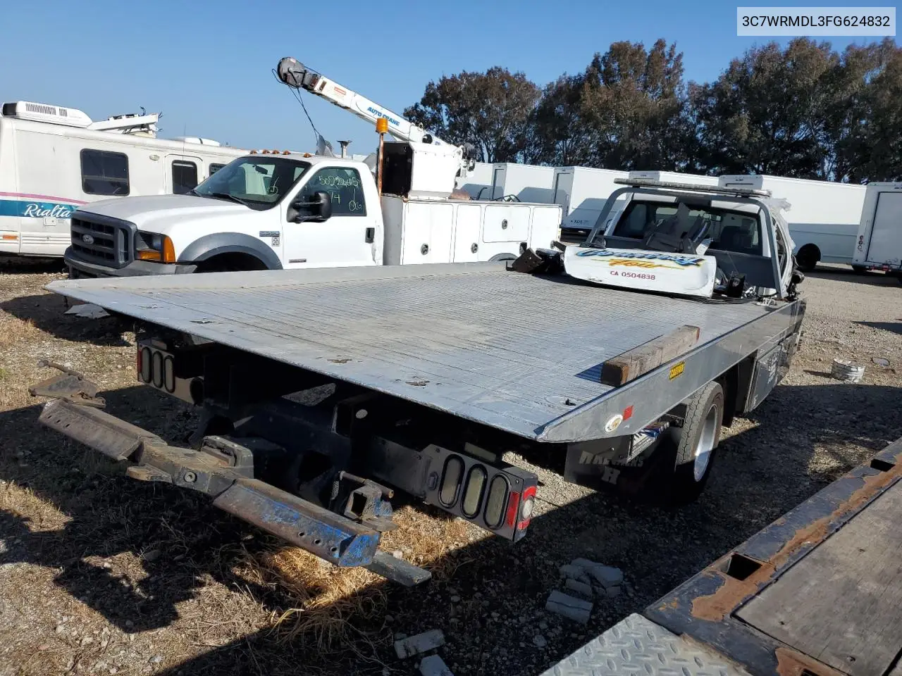 2015 Ram 5500 VIN: 3C7WRMDL3FG624832 Lot: 54011855
