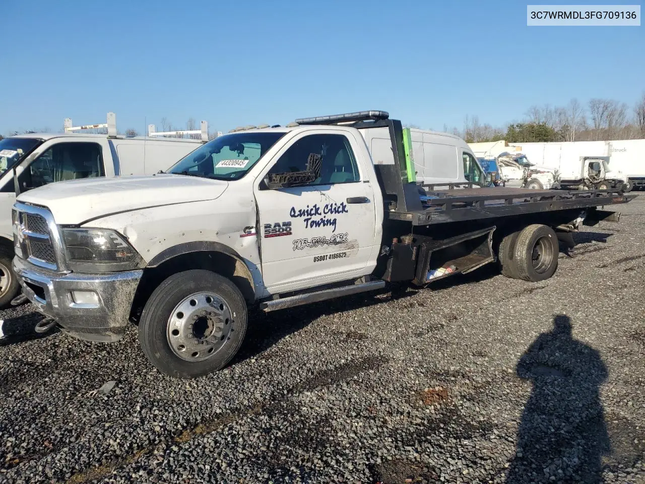 2015 Ram 5500 VIN: 3C7WRMDL3FG709136 Lot: 58348105