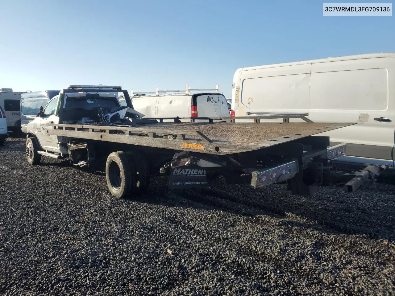 2015 Ram 5500 VIN: 3C7WRMDL3FG709136 Lot: 58348105