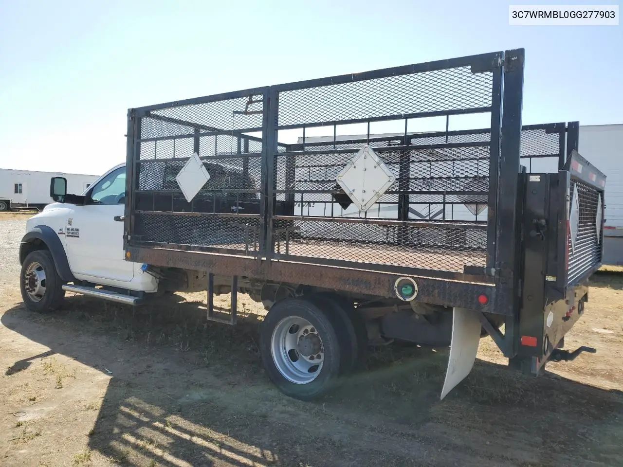 2016 Ram 5500 VIN: 3C7WRMBL0GG277903 Lot: 56919405