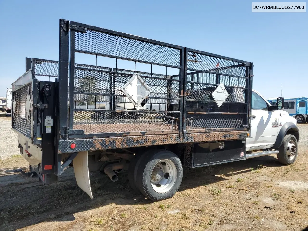 2016 Ram 5500 VIN: 3C7WRMBL0GG277903 Lot: 56919405
