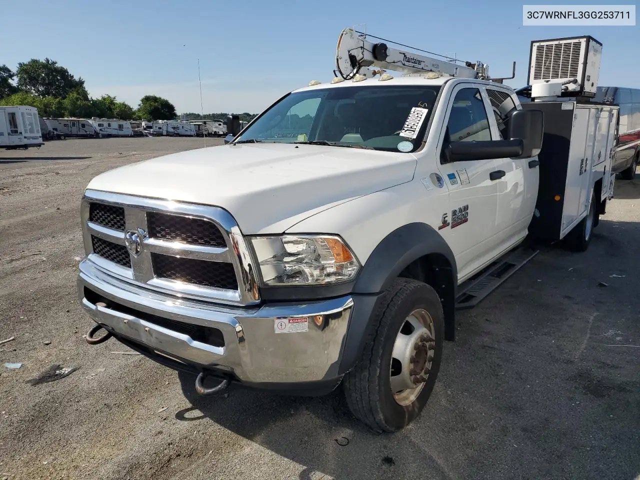 2016 Ram 5500 VIN: 3C7WRNFL3GG253711 Lot: 61590895