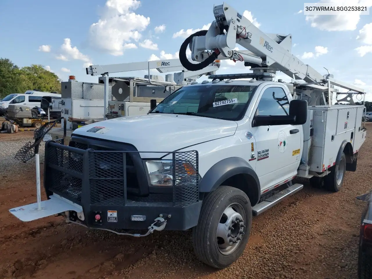 2016 Ram 5500 VIN: 3C7WRMAL8GG253821 Lot: 62742755