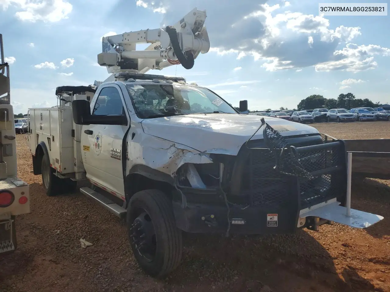 2016 Ram 5500 VIN: 3C7WRMAL8GG253821 Lot: 62742755