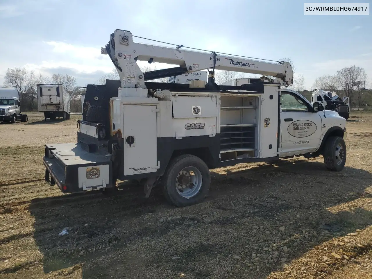 2017 Ram 5500 VIN: 3C7WRMBL0HG674917 Lot: 54413875