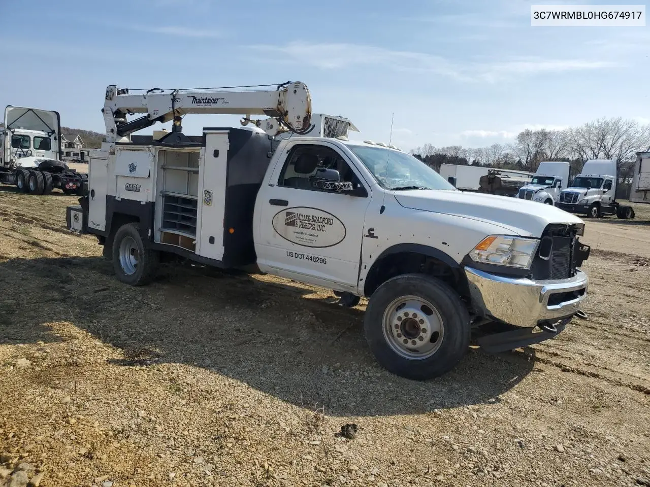 2017 Ram 5500 VIN: 3C7WRMBL0HG674917 Lot: 54413875