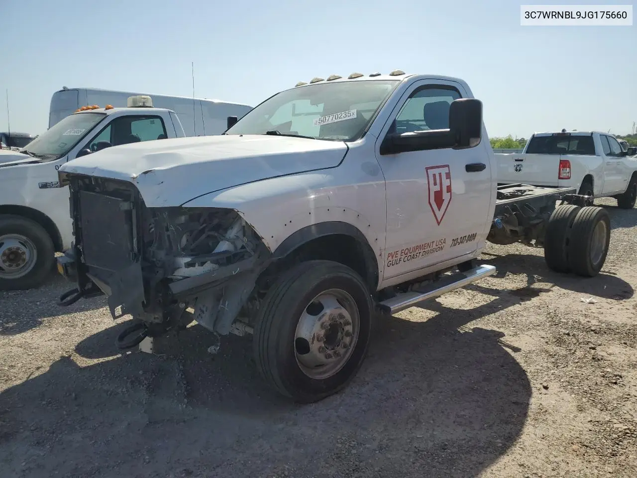 2018 Ram 5500 VIN: 3C7WRNBL9JG175660 Lot: 50770235