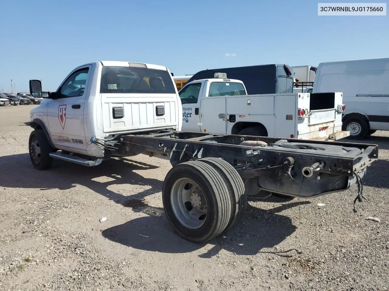 2018 Ram 5500 VIN: 3C7WRNBL9JG175660 Lot: 50770235