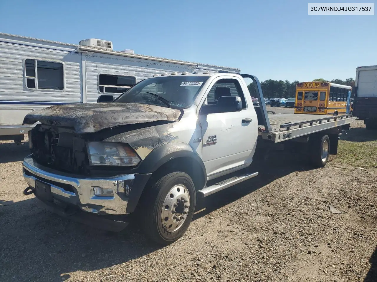 2018 Ram 5500 VIN: 3C7WRNDJ4JG317537 Lot: 54718585