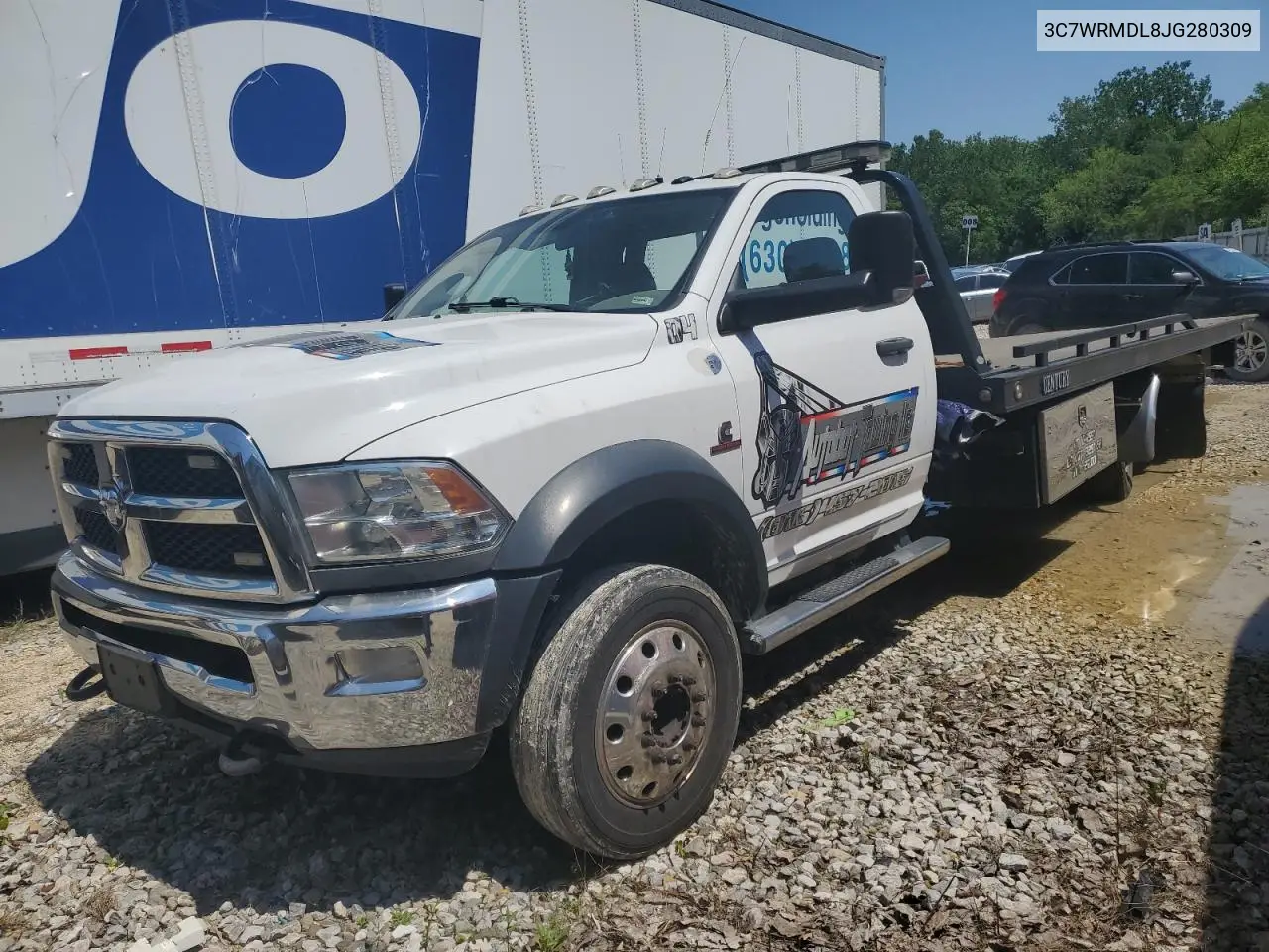 2018 Ram 5500 VIN: 3C7WRMDL8JG280309 Lot: 55432595