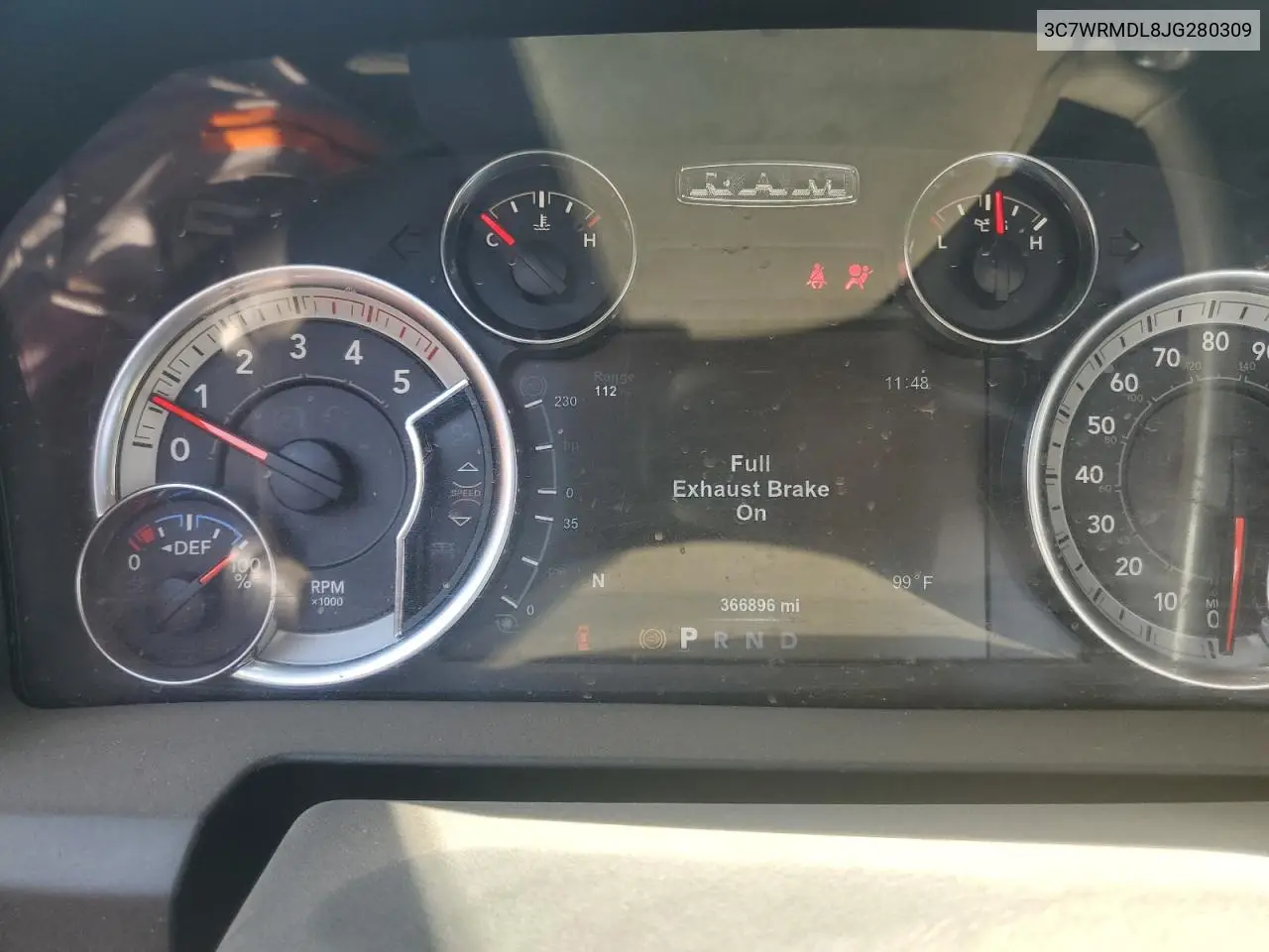 2018 Ram 5500 VIN: 3C7WRMDL8JG280309 Lot: 55432595