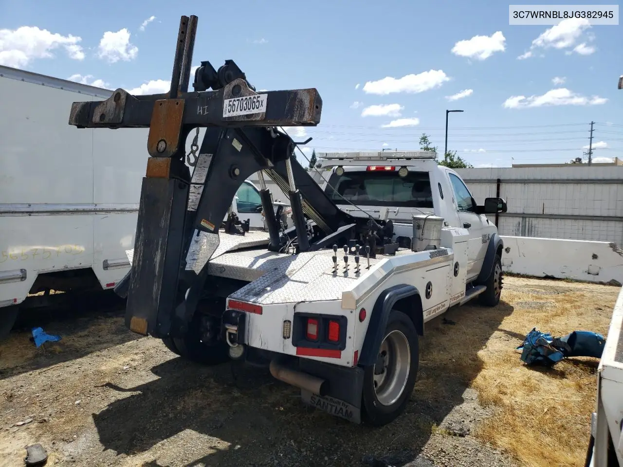 2018 Ram 5500 VIN: 3C7WRNBL8JG382945 Lot: 56703065