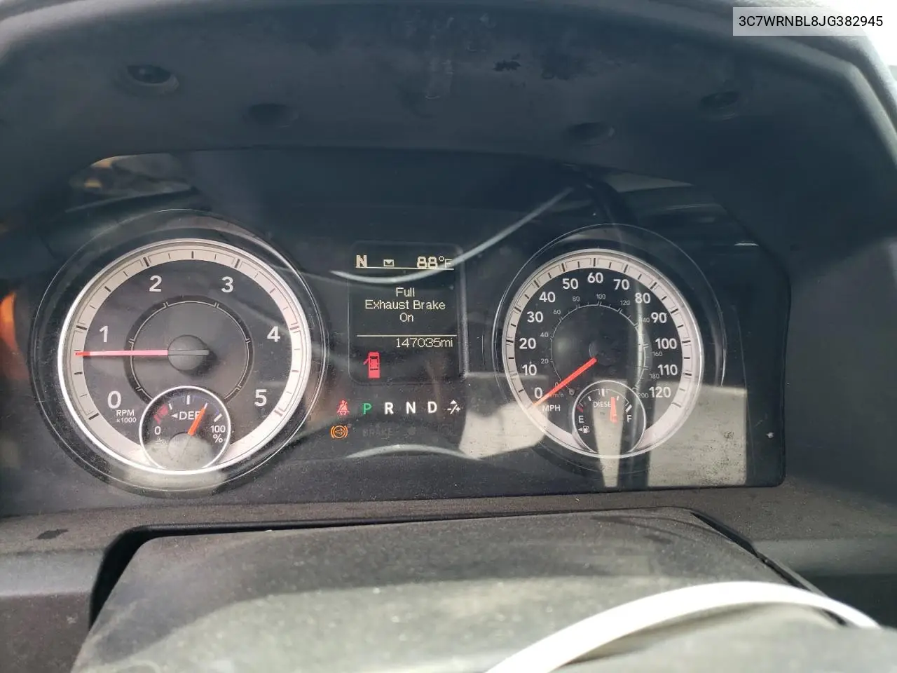 2018 Ram 5500 VIN: 3C7WRNBL8JG382945 Lot: 56703065