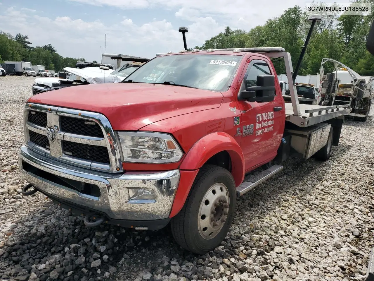 2018 Ram 5500 VIN: 3C7WRNDL8JG185528 Lot: 59138925