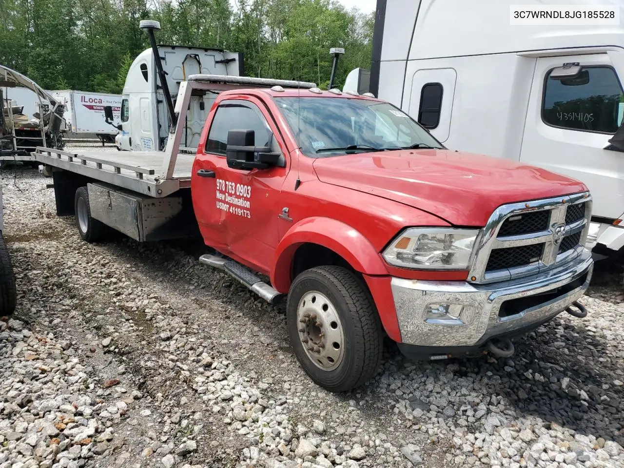 2018 Ram 5500 VIN: 3C7WRNDL8JG185528 Lot: 59138925