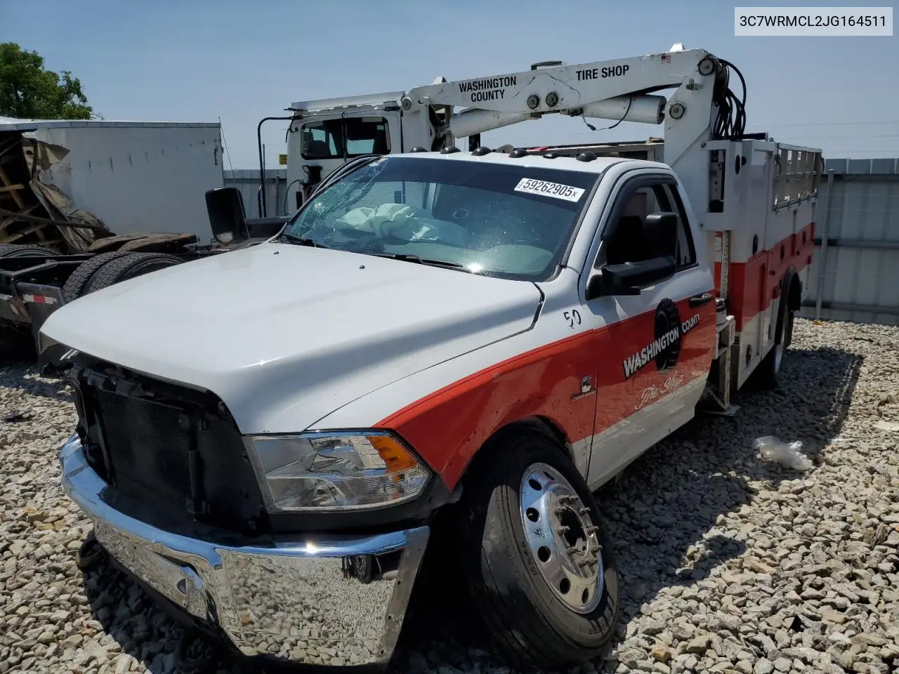 2018 Ram 5500 VIN: 3C7WRMCL2JG164511 Lot: 59262905