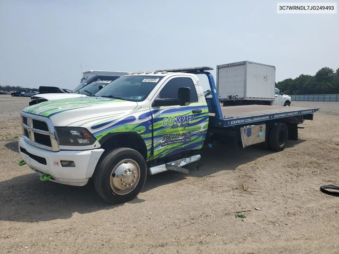 2018 Ram 5500 VIN: 3C7WRNDL7JG249493 Lot: 60168605