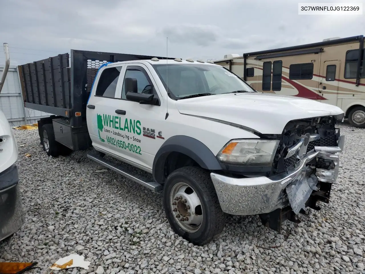 2018 Ram 5500 VIN: 3C7WRNFL0JG122369 Lot: 61662495
