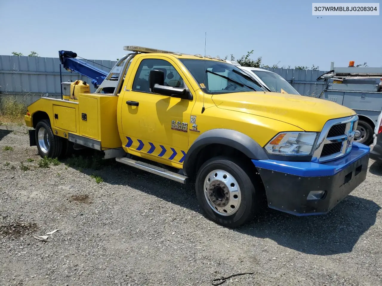 2018 Ram 5500 VIN: 3C7WRMBL8JG208304 Lot: 61881455