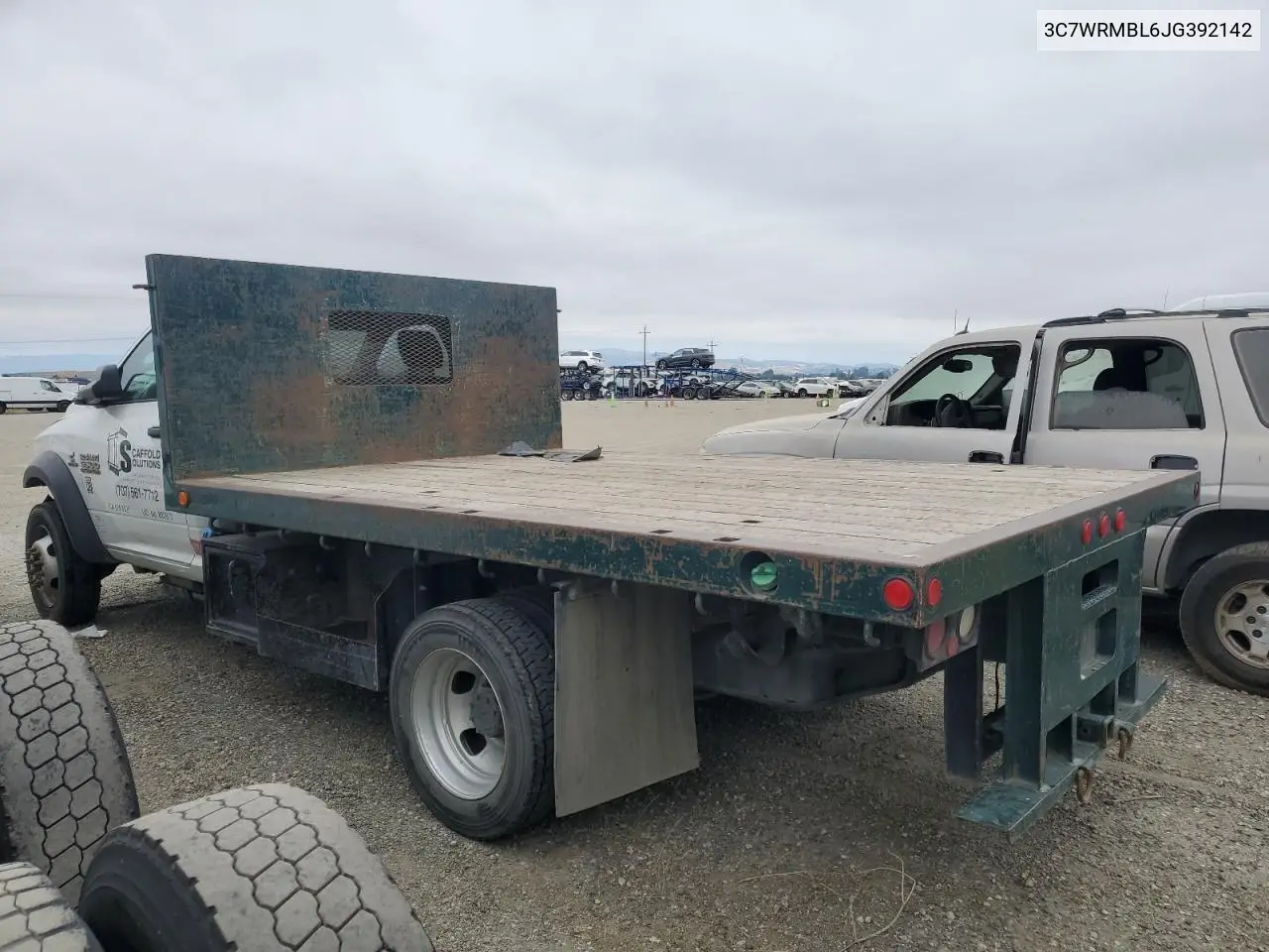 2018 Ram 5500 VIN: 3C7WRMBL6JG392142 Lot: 62181425