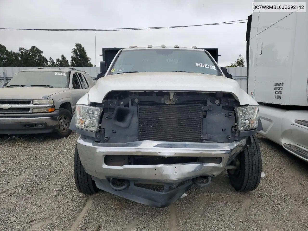 2018 Ram 5500 VIN: 3C7WRMBL6JG392142 Lot: 62181425