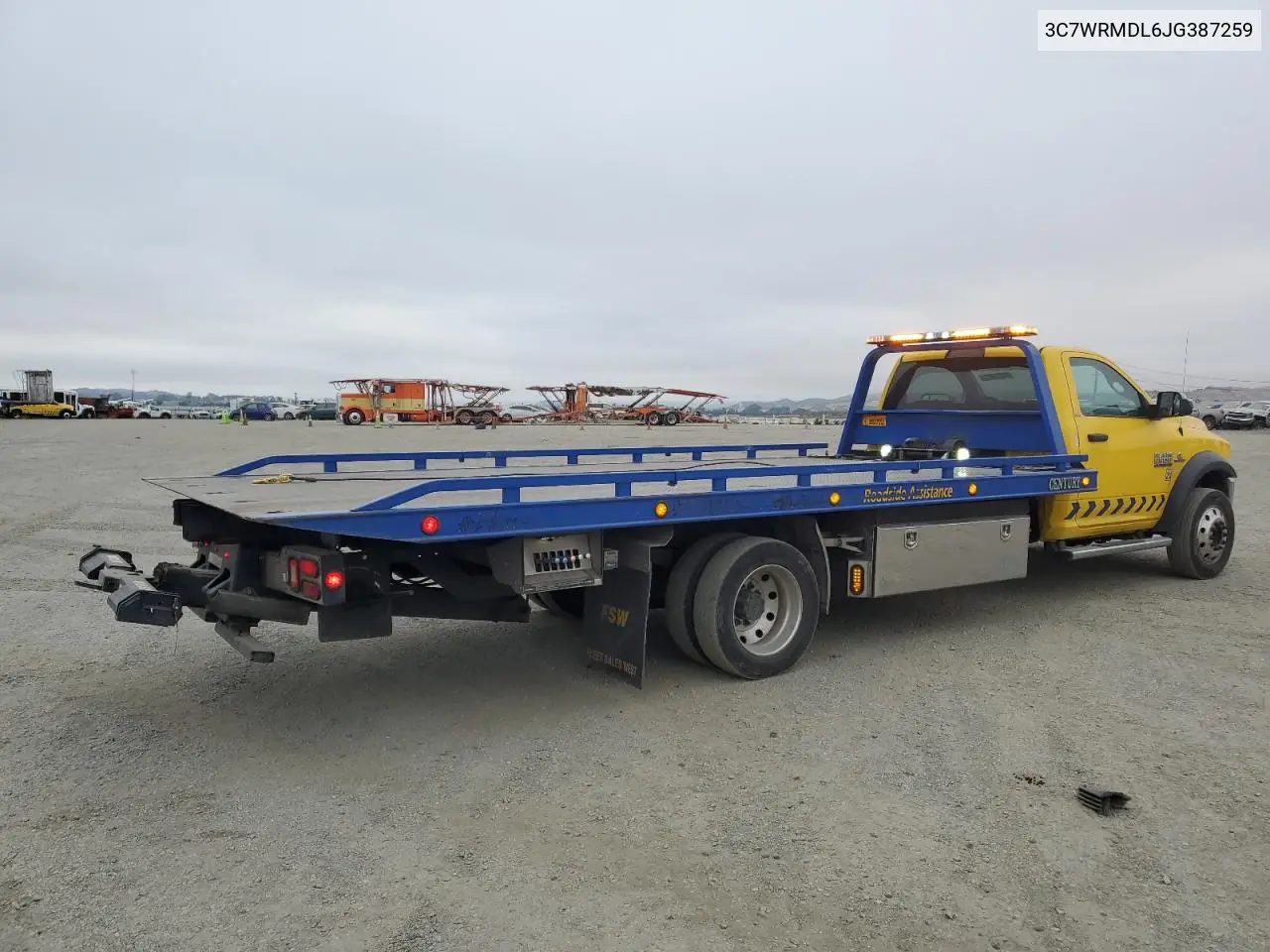 2018 Ram 5500 VIN: 3C7WRMDL6JG387259 Lot: 62336525