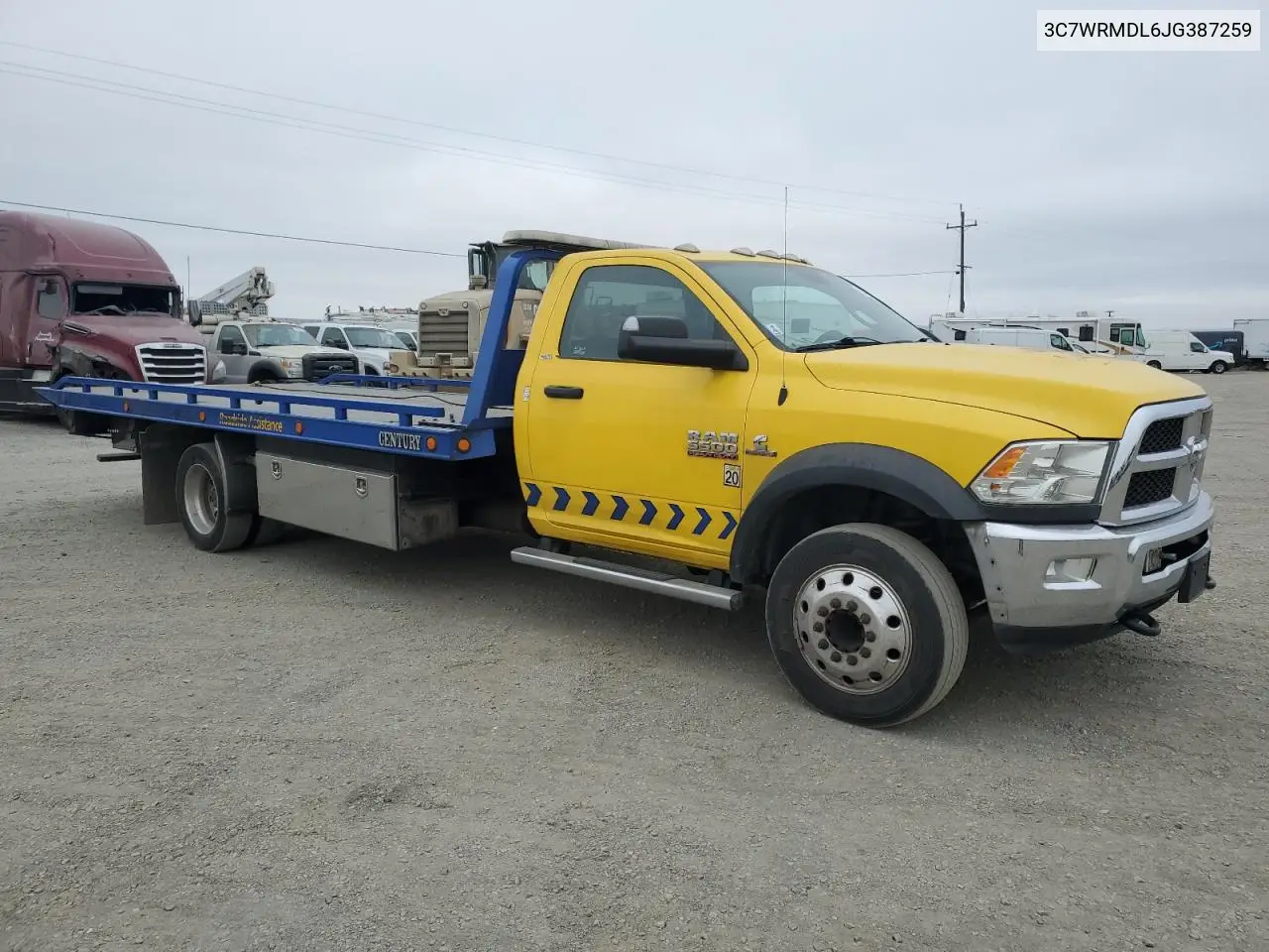 2018 Ram 5500 VIN: 3C7WRMDL6JG387259 Lot: 62336525