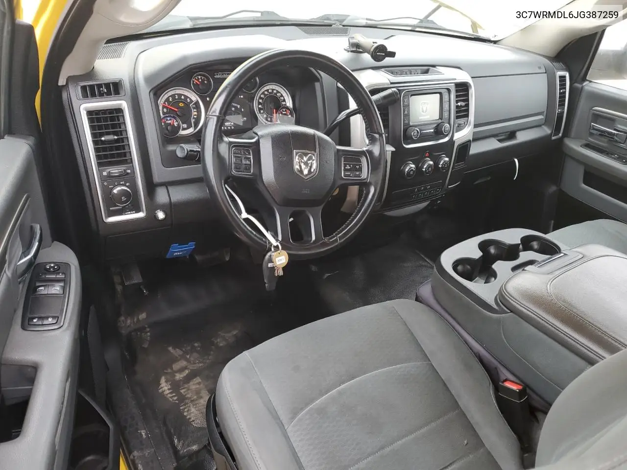 2018 Ram 5500 VIN: 3C7WRMDL6JG387259 Lot: 62336525