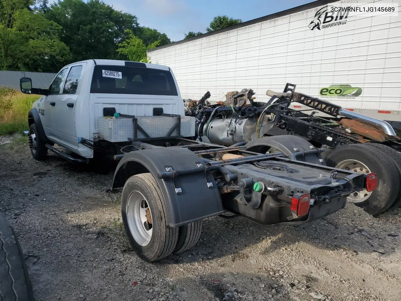 2018 Ram 5500 VIN: 3C7WRNFL1JG145689 Lot: 62589275