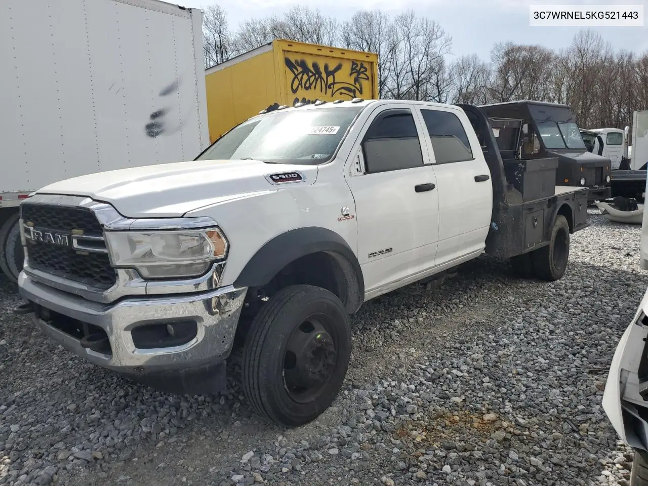 2019 Ram 5500 VIN: 3C7WRNEL5KG521443 Lot: 50524745
