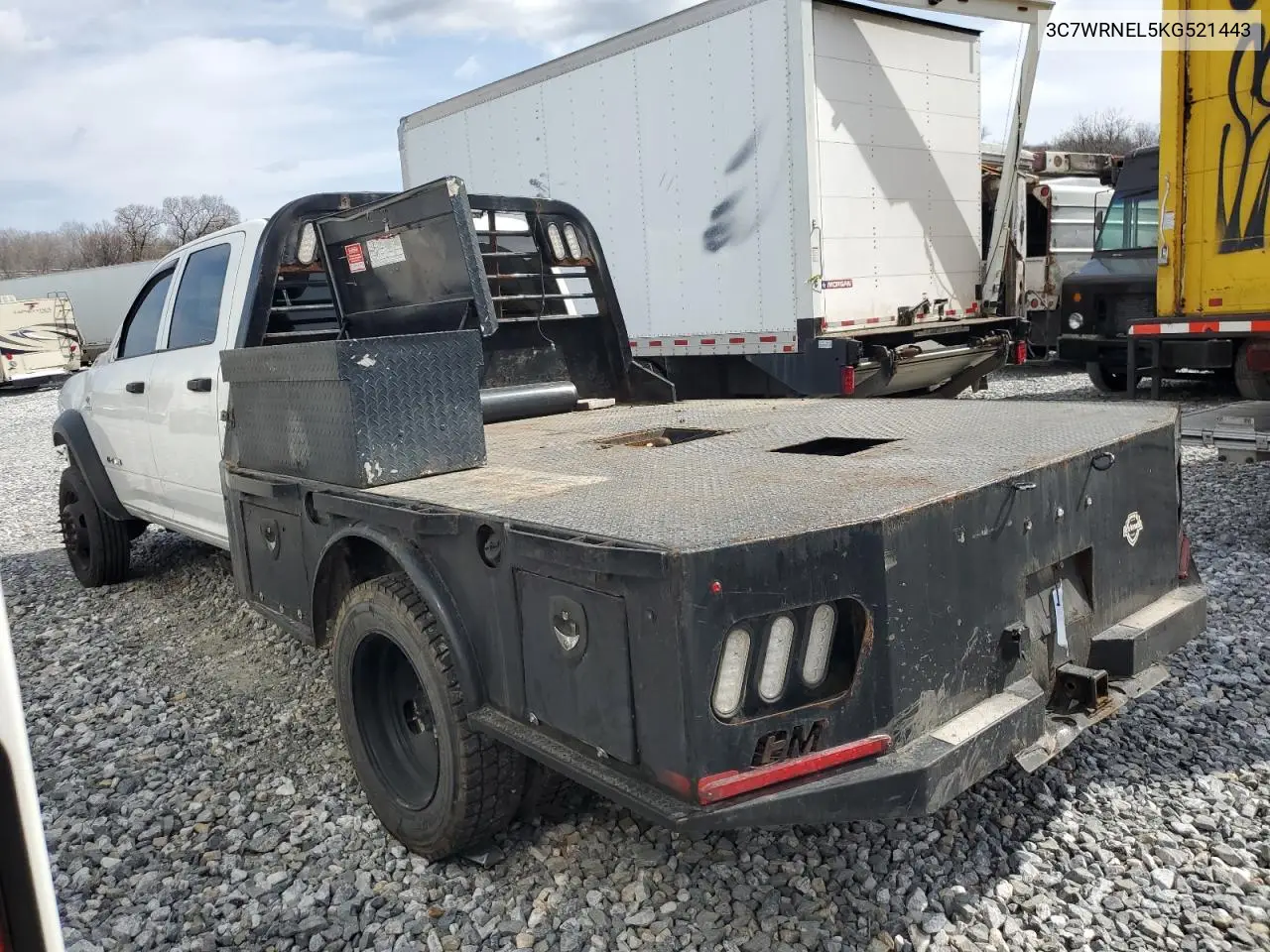 2019 Ram 5500 VIN: 3C7WRNEL5KG521443 Lot: 50524745