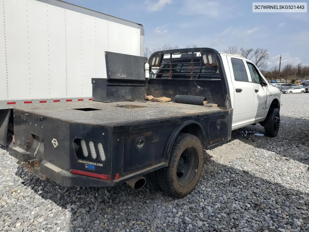 2019 Ram 5500 VIN: 3C7WRNEL5KG521443 Lot: 50524745