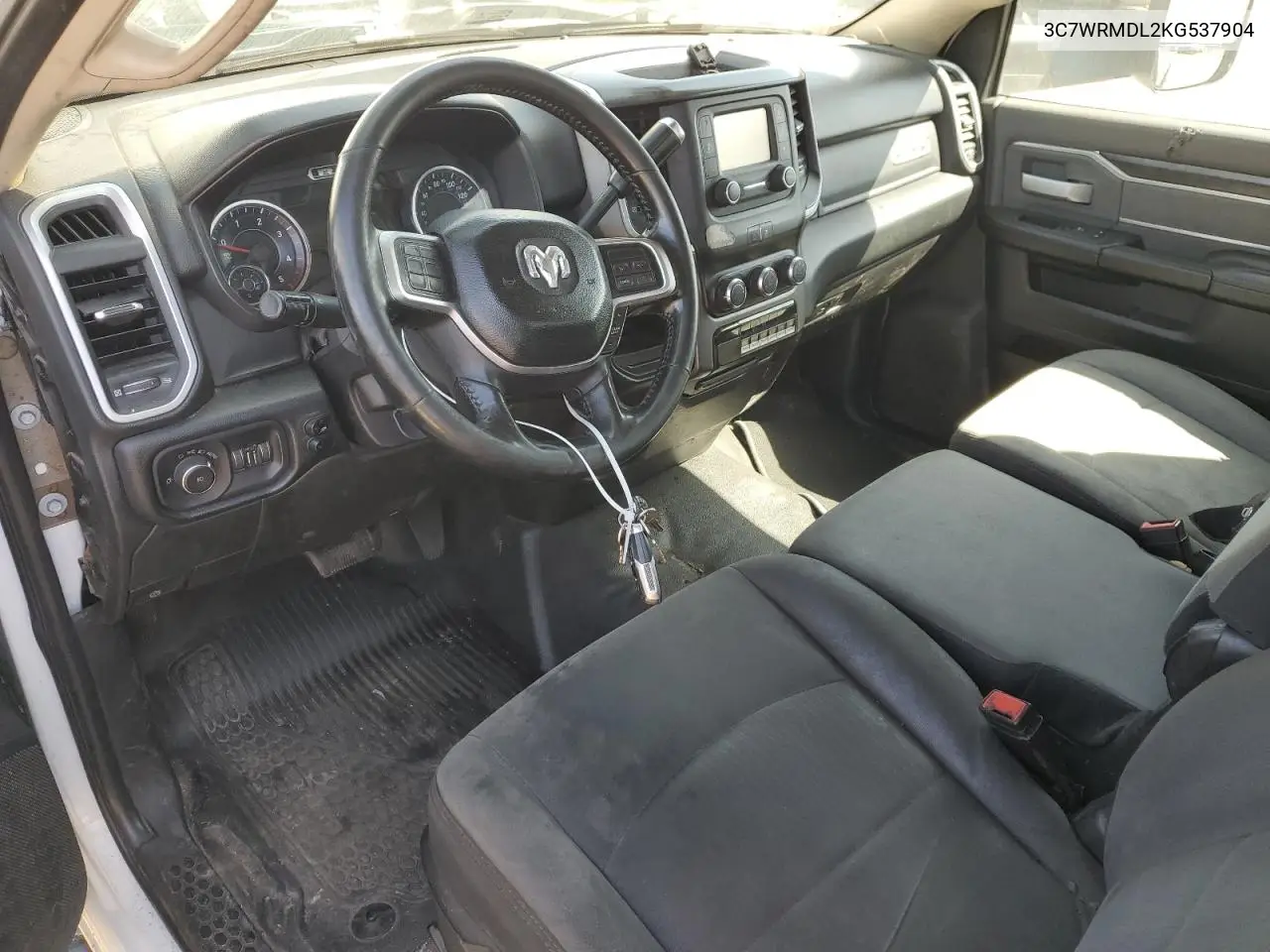 2019 Ram 5500 VIN: 3C7WRMDL2KG537904 Lot: 51862615