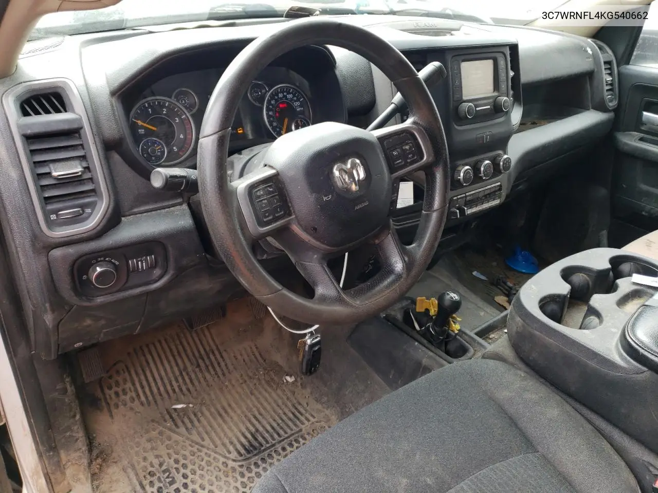 2019 Ram 5500 VIN: 3C7WRNFL4KG540662 Lot: 52271965