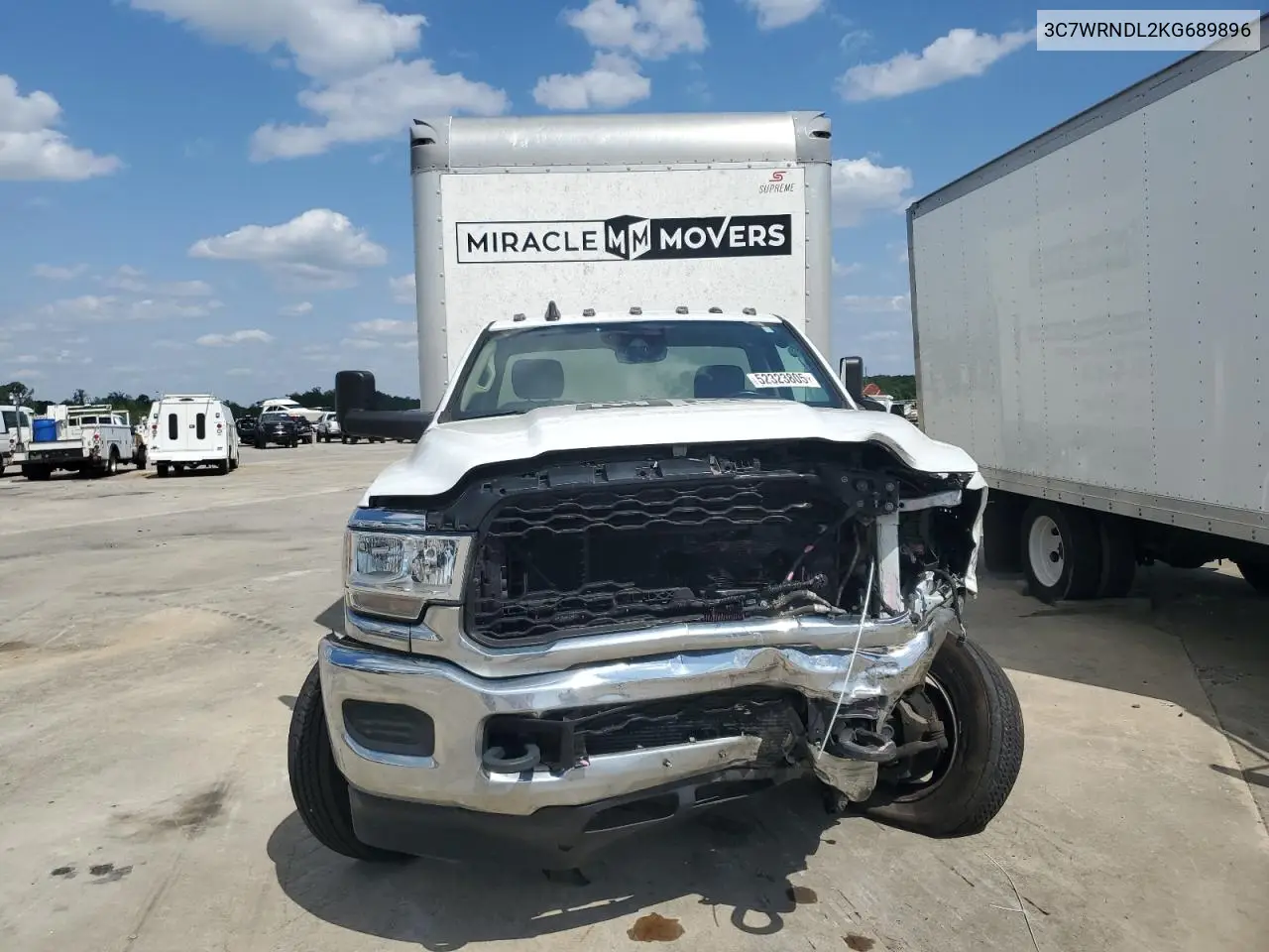 2019 Ram 5500 VIN: 3C7WRNDL2KG689896 Lot: 52323805