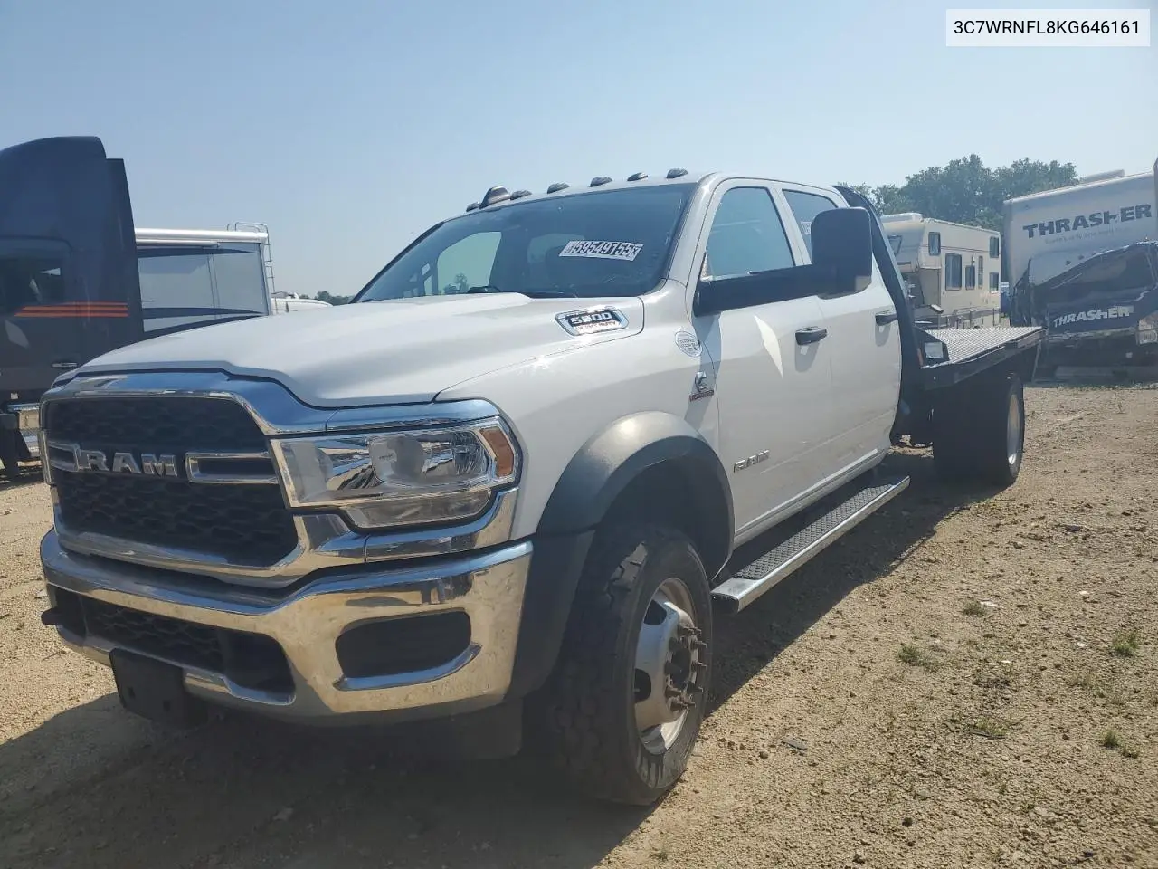 2019 Ram 5500 VIN: 3C7WRNFL8KG646161 Lot: 59549155
