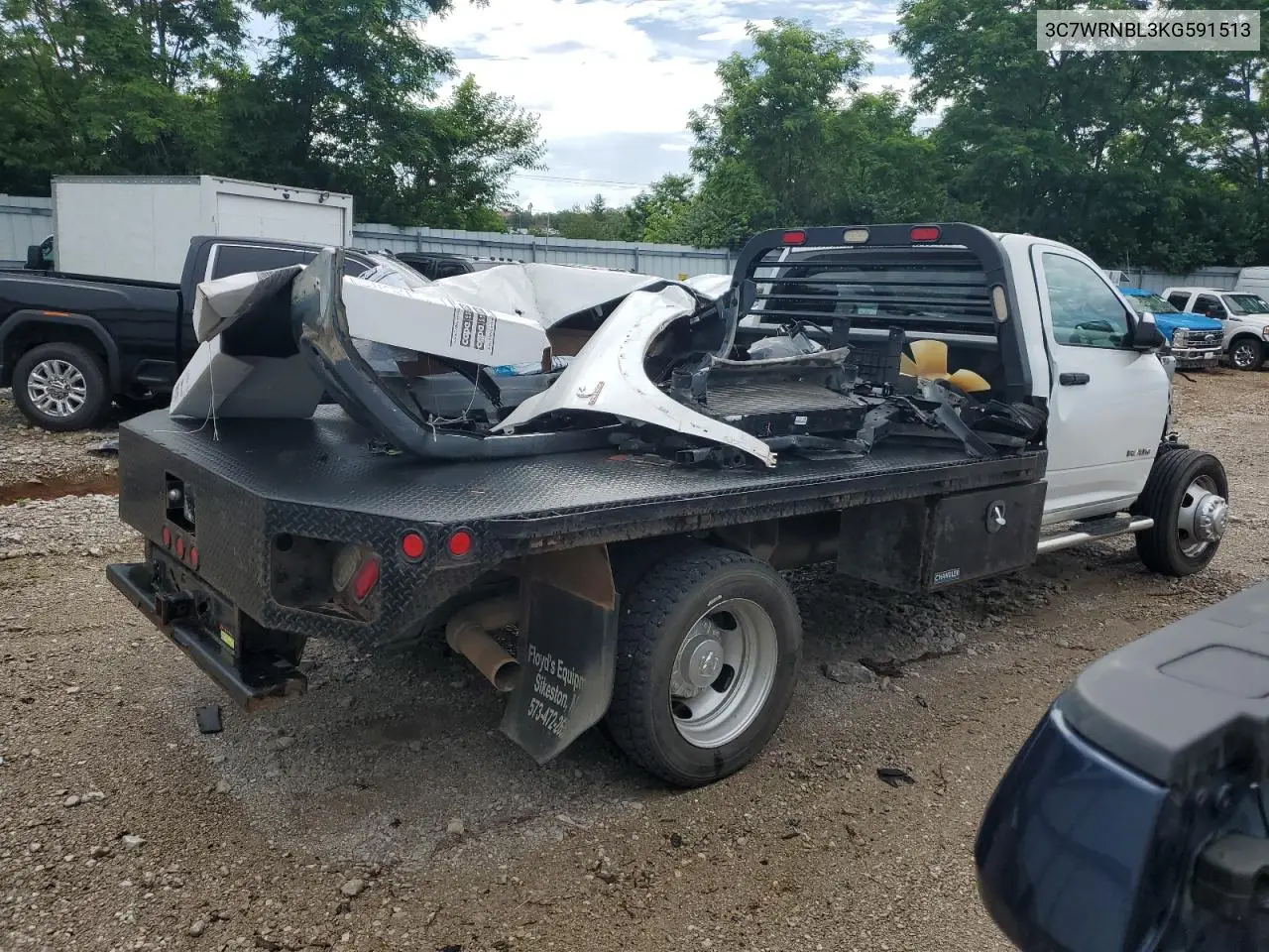 2019 Ram 5500 VIN: 3C7WRNBL3KG591513 Lot: 60475025