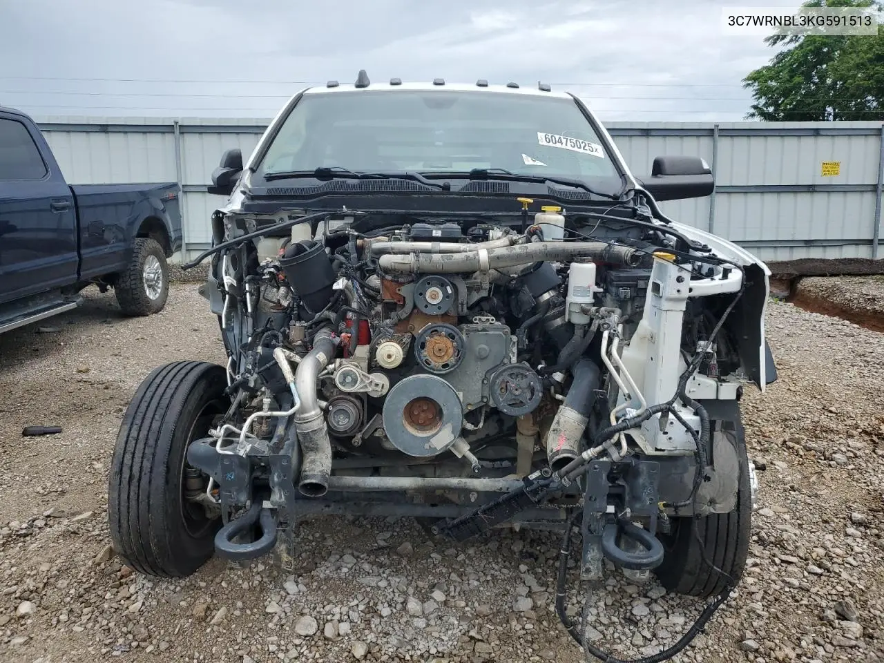2019 Ram 5500 VIN: 3C7WRNBL3KG591513 Lot: 60475025