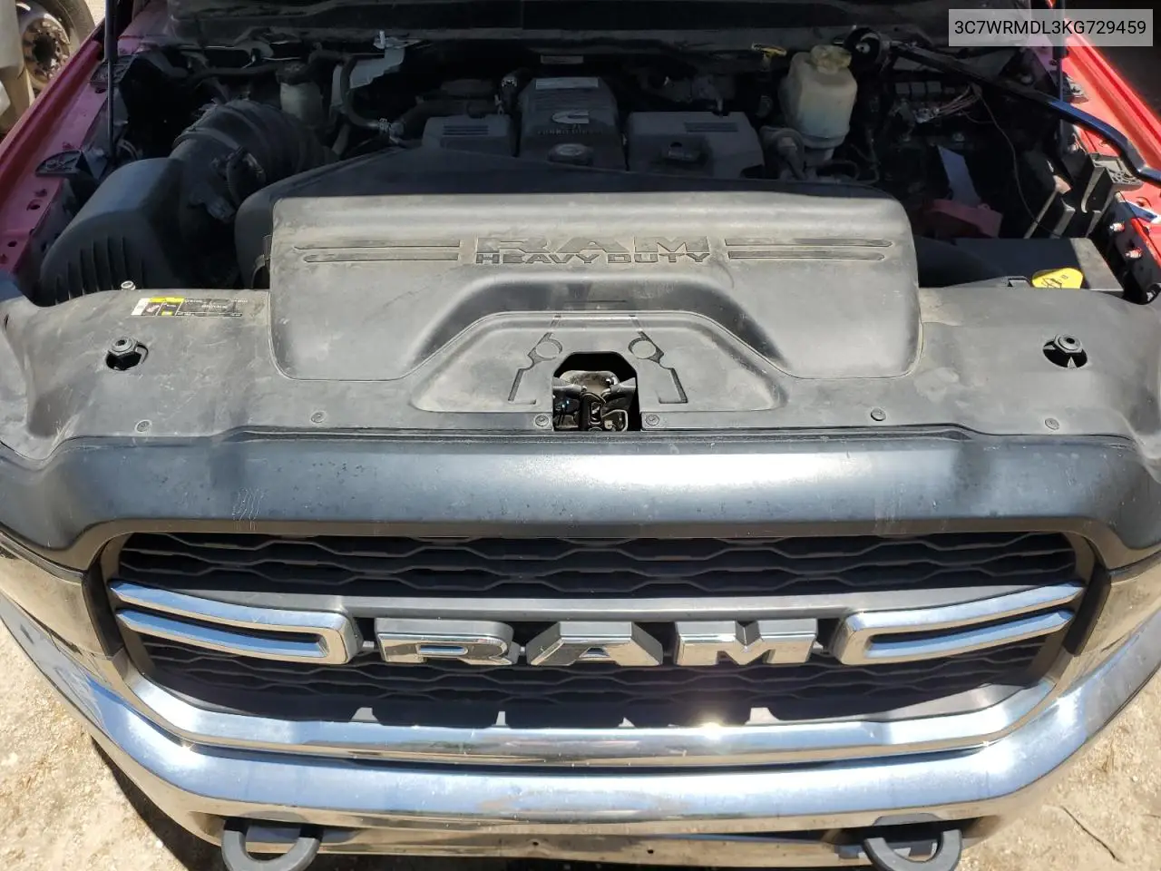 2019 Ram 5500 VIN: 3C7WRMDL3KG729459 Lot: 62561505