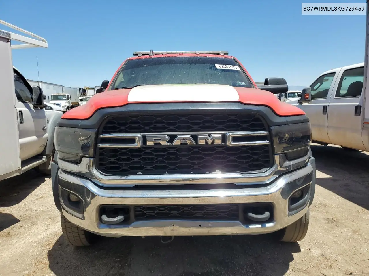 2019 Ram 5500 VIN: 3C7WRMDL3KG729459 Lot: 62561505